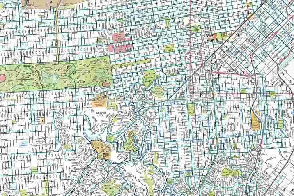 Carte San Francisco