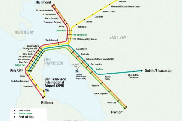 Plan BART San Francisco