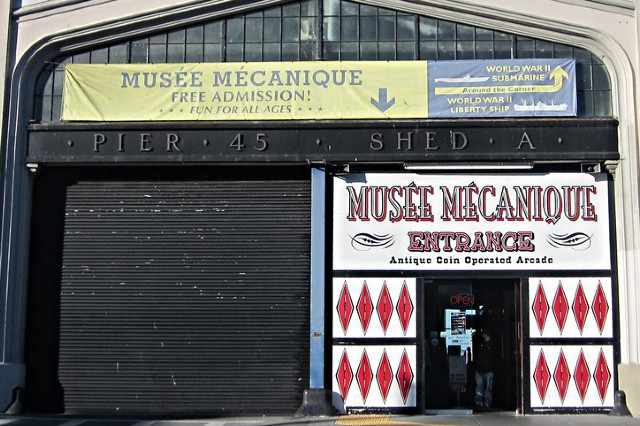 Musée mécanique Fisherman's Wharf San Francisco