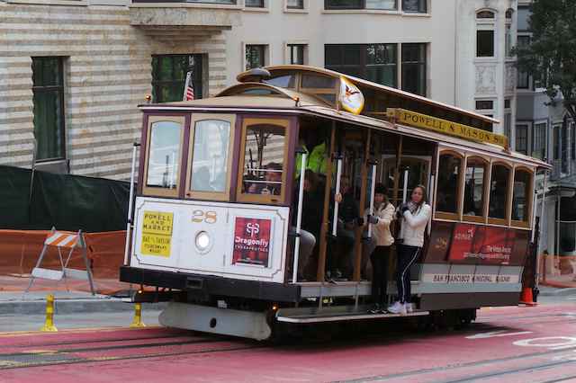 Ligne Cable Car Powell-Mason San Francisco